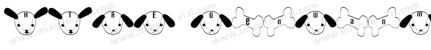 XTAE GenWanMinJP Sem字体转换